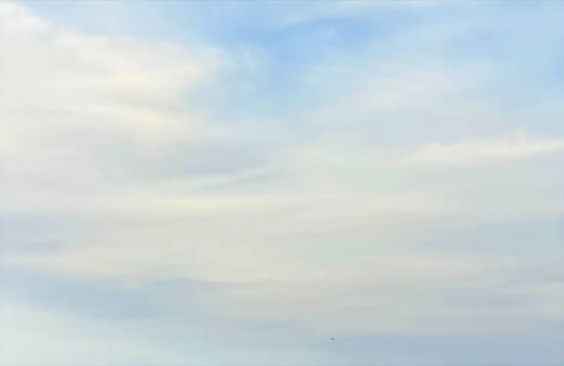 Zarter Wolkenhimmel
